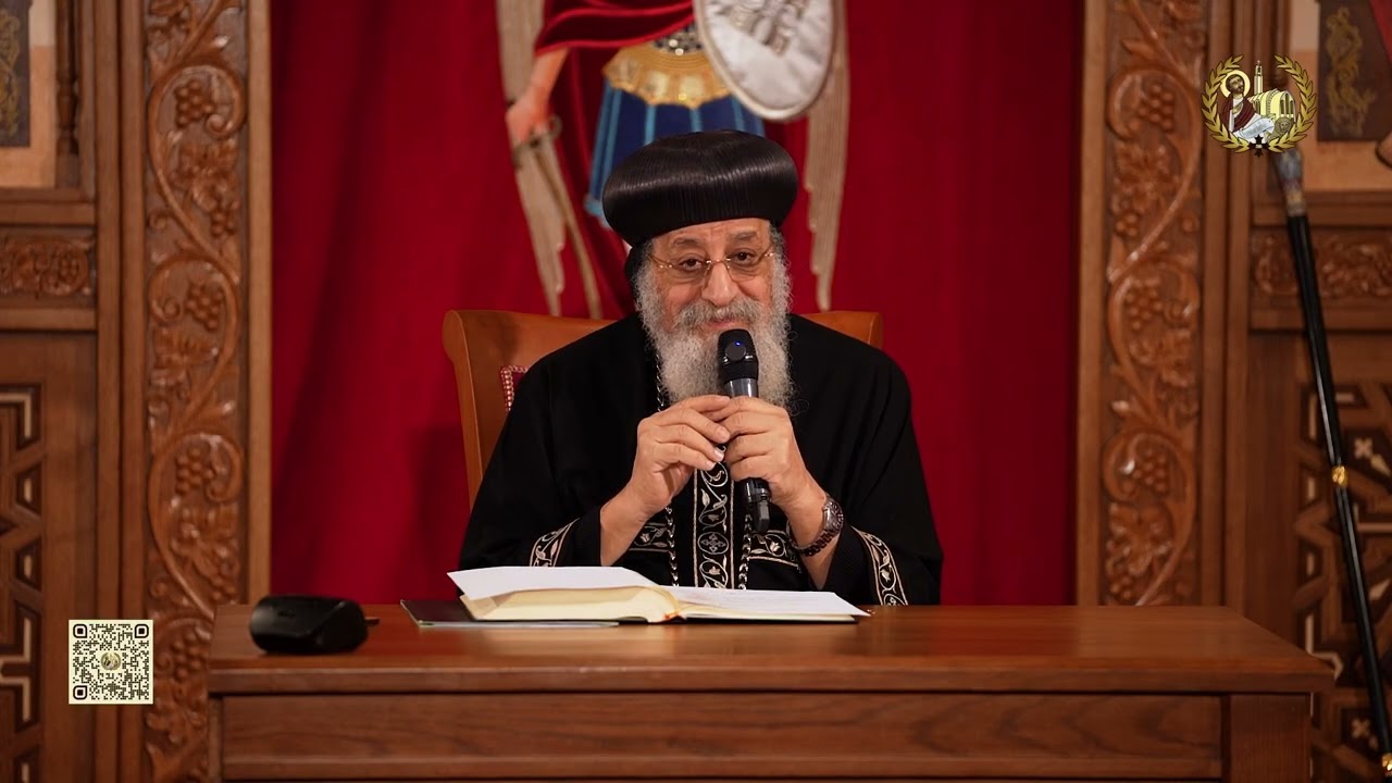العظة الأسبوعية لقداسة البابا تواضروس الثاني من كنيسة الملاك ميخائيل بالمقر البابوي 04-03-2026