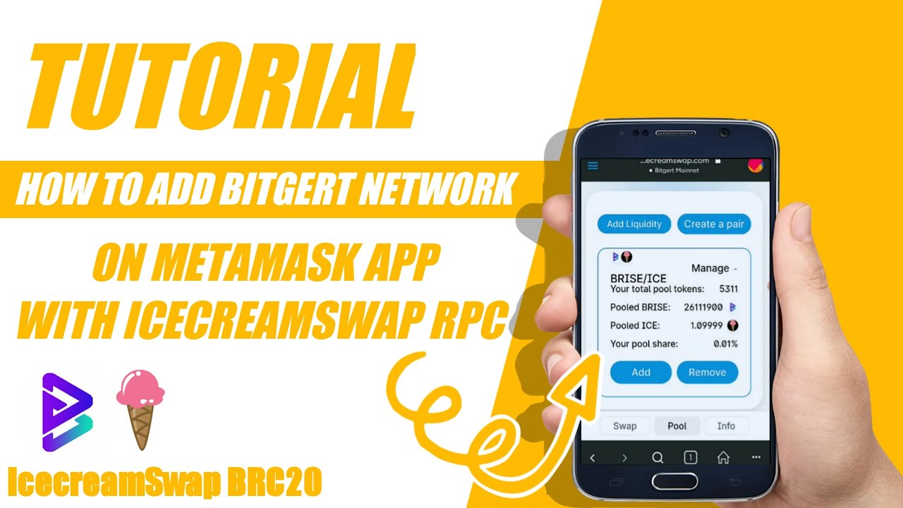 Tutorial how to Provide Liquidity and earn Passive income on IcecreamSwap!