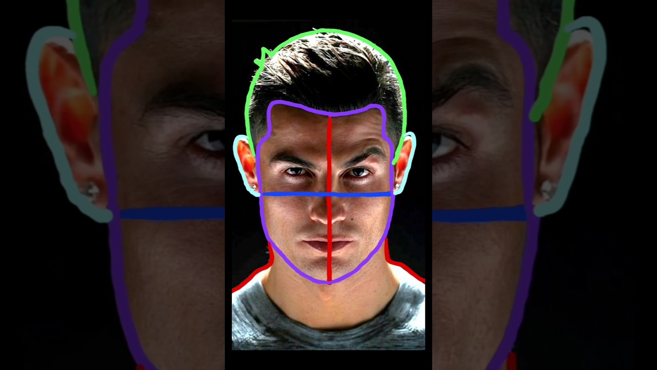 How to Draw Cristiano Ronaldo ☠️🔥