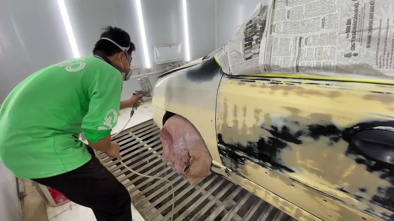 Restoring Hyundai Atoz paint to its original shine