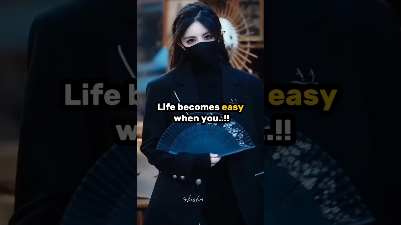 Life becomes easy when you start..😎🔥@Kishu23 #ytshorts #kishu #life #become #easy #when #you