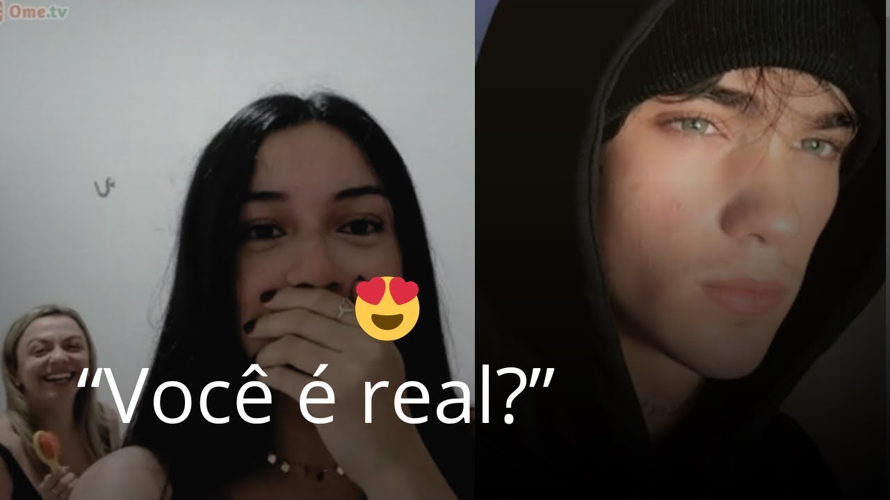 A GRINGA NÃO ACREDITOU QUE SOU REAL 🤣 reações omegle 