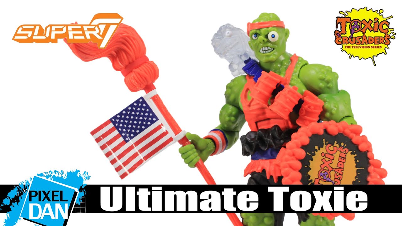Ultimate Toxie Super7 Action Figure Review | Toxic Crusaders