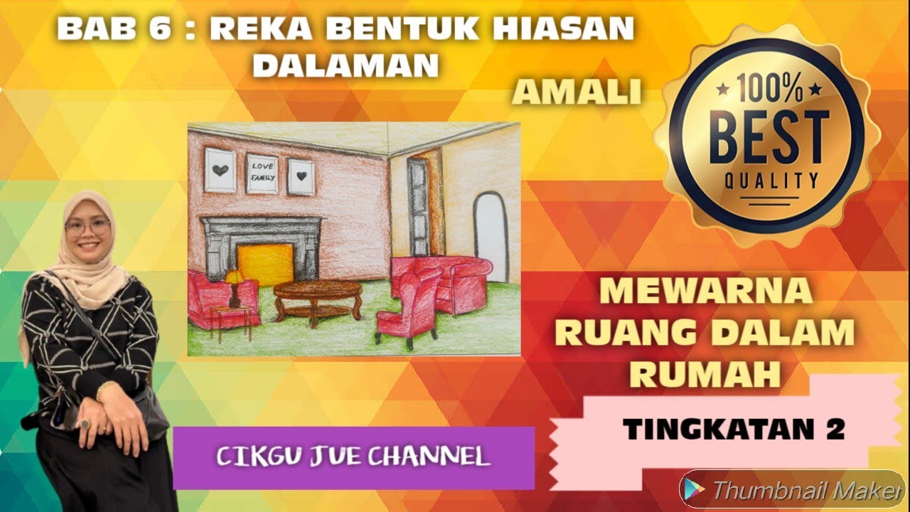 TINGKATAN 2: BAB 6: REKA BENTUK HIASAN DALAMAN ( AMALI)