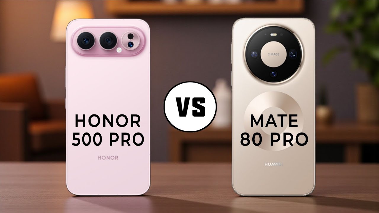 Honor 500 Pro vs Huawei Mate 80 Pro