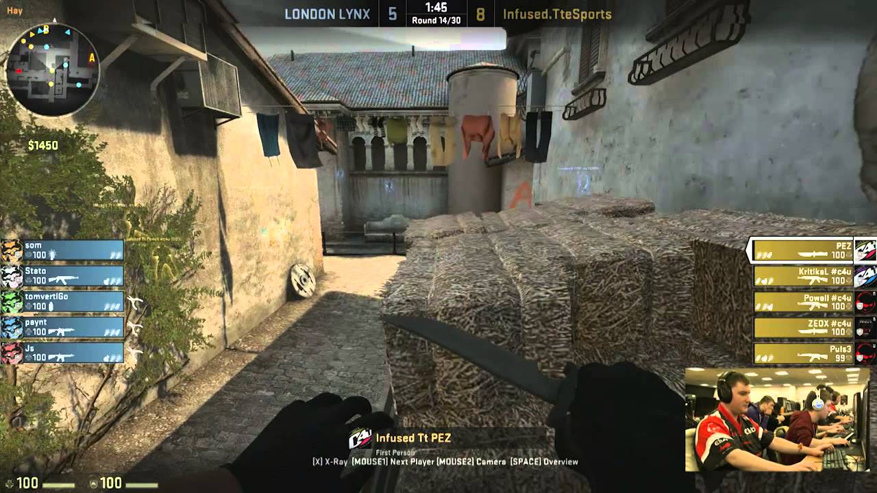 Epic.TEN CS:GO Tournament Brackets: Infused.TteSports v London LYNX (Map 1)
