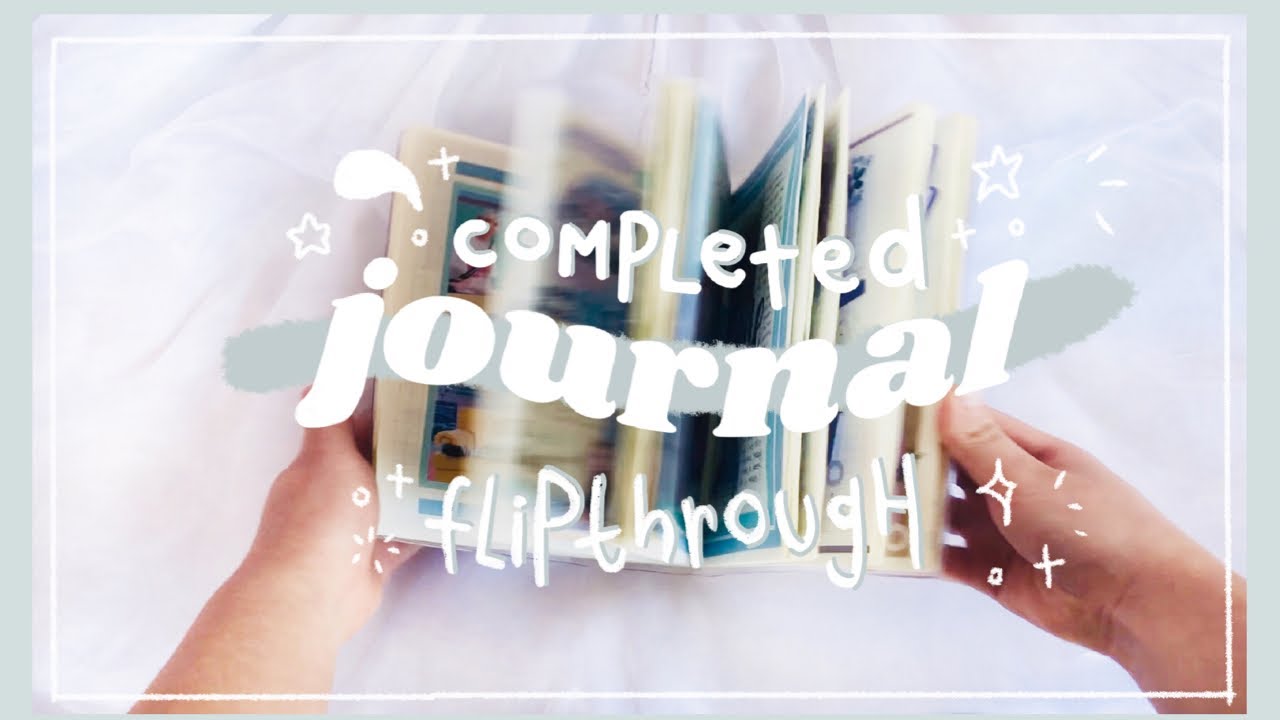 completed kpop journal flip through | 2019-2020