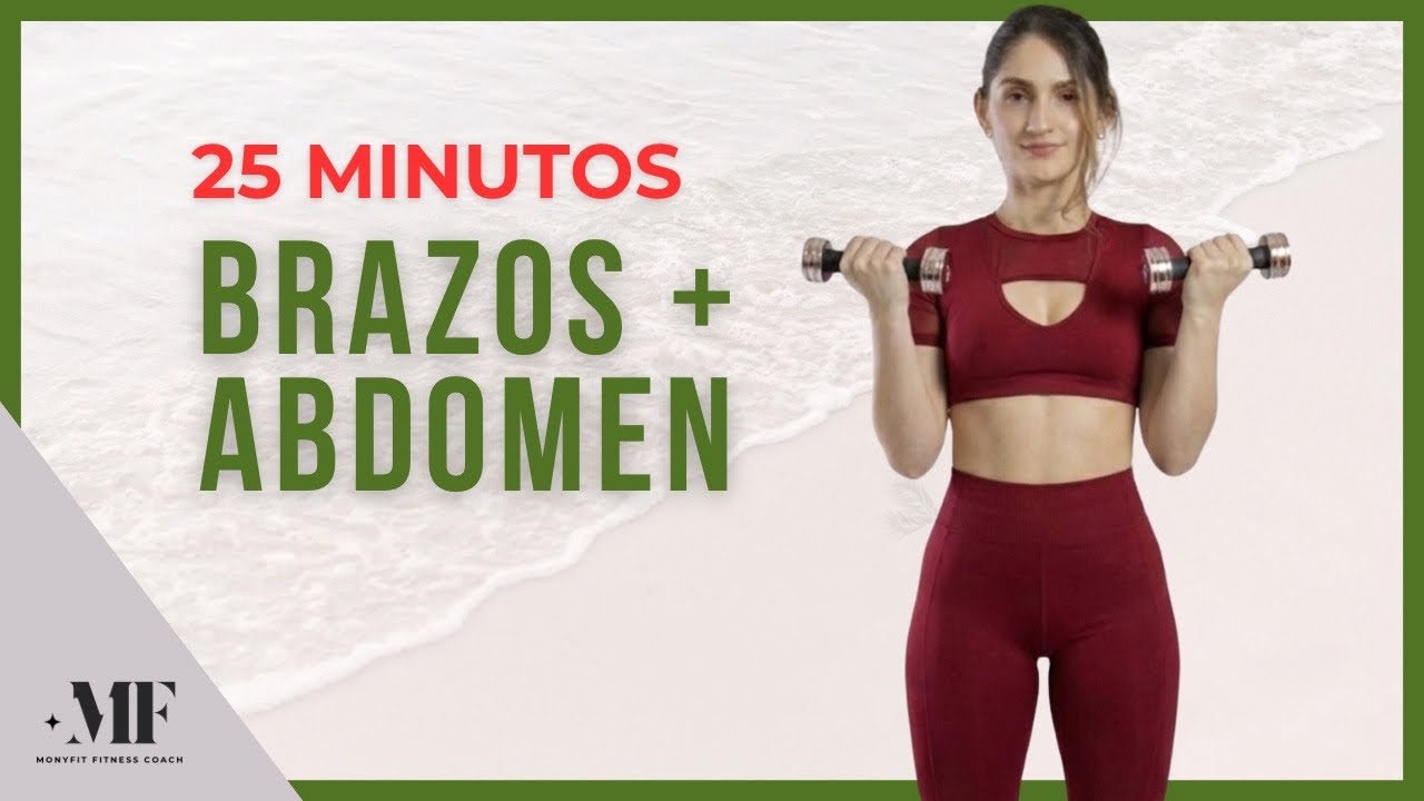 BRAZOS + ABDOMEN 🎄💪🔥 | Rutina Express 25 Min (Especial Navidad)