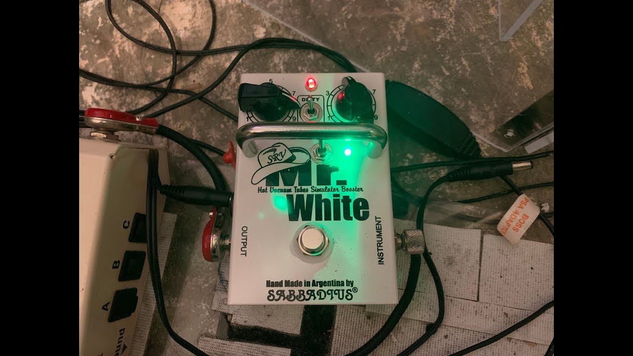 Sabbadius Mr. White *Special* Pedal Demo