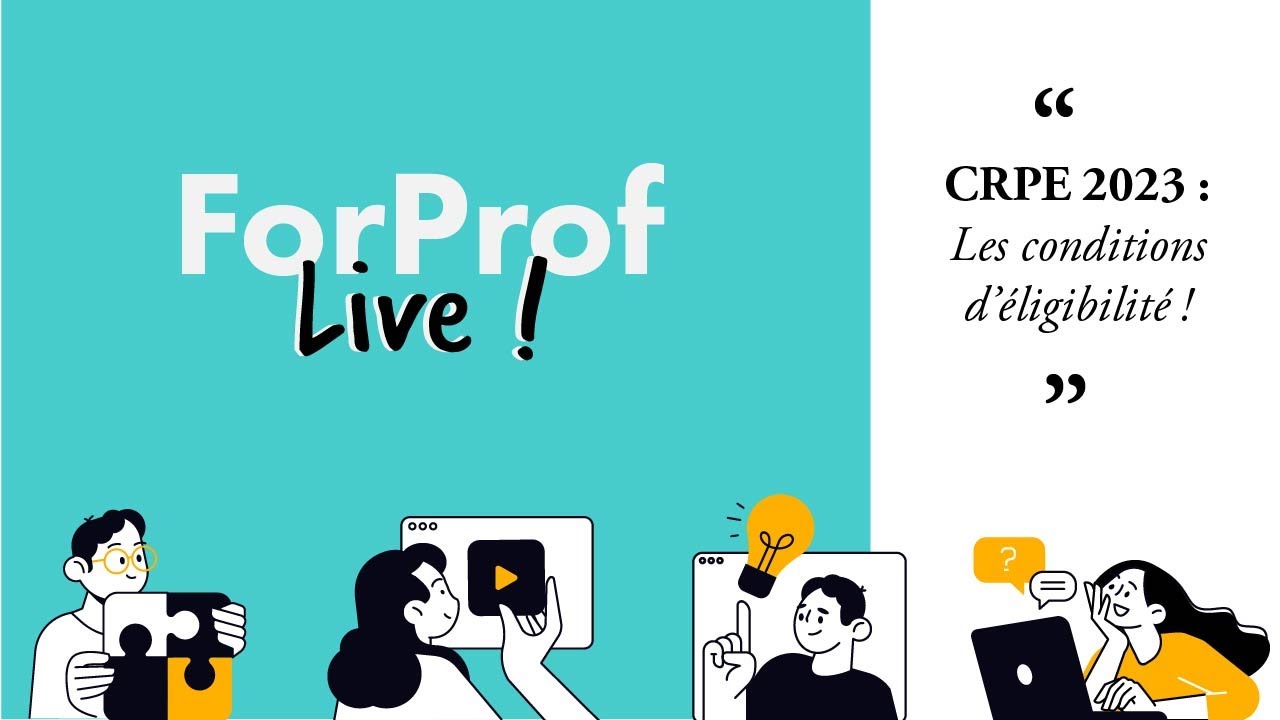 🎓 CRPE 2023 : Tout savoir sur les conditions d'éligibilité du CRPE avec ForProf !