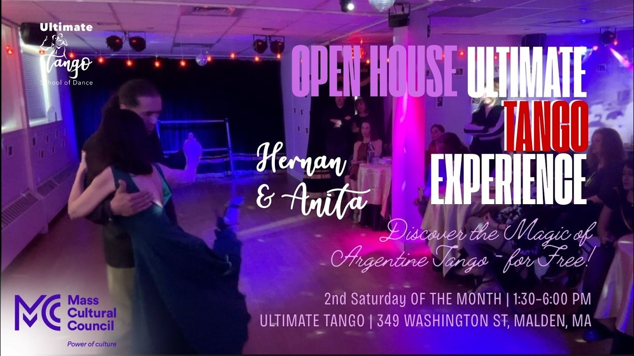 Ultimate Tango presents Open House performance by Hernan abd Anita