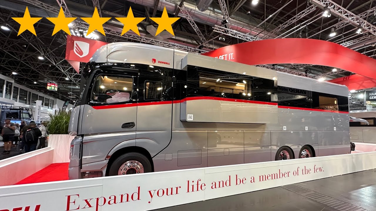 30qm! Luxury Landyacht 2024 Dembell | Luxusliner Motorhome | Wohnmobil Tinyhouse | Camper