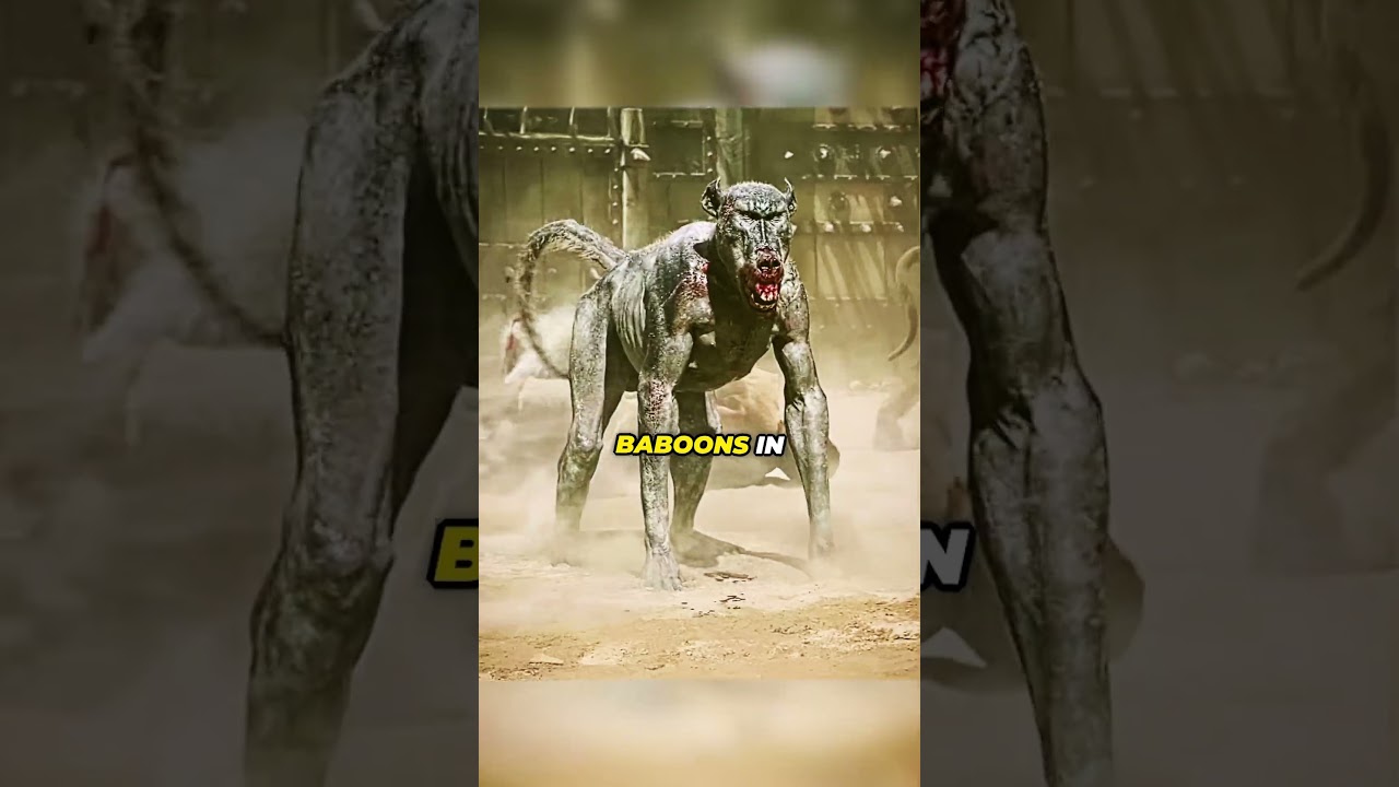 How Gladiator 2 Made Monkeys Fight #vfx