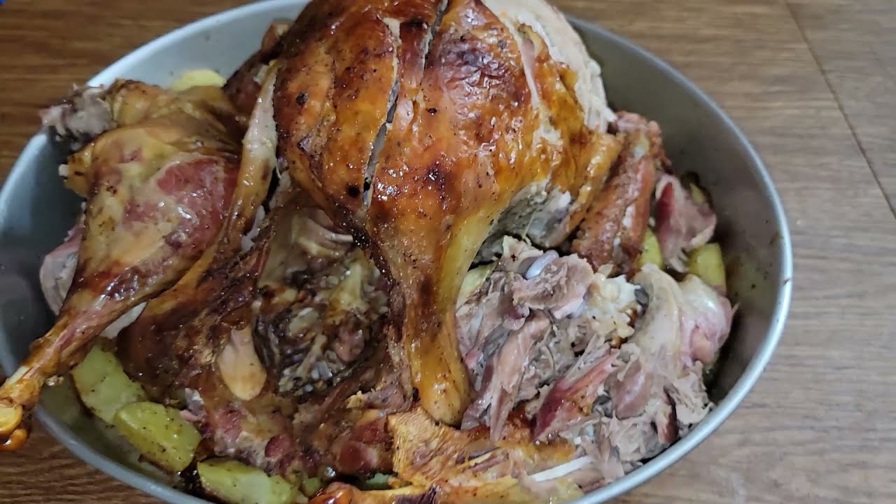 Pečena ćurka  /  Roasted turkey #pečení #pecena #ćurka #roasted #turkey #recepti #recipes #food #