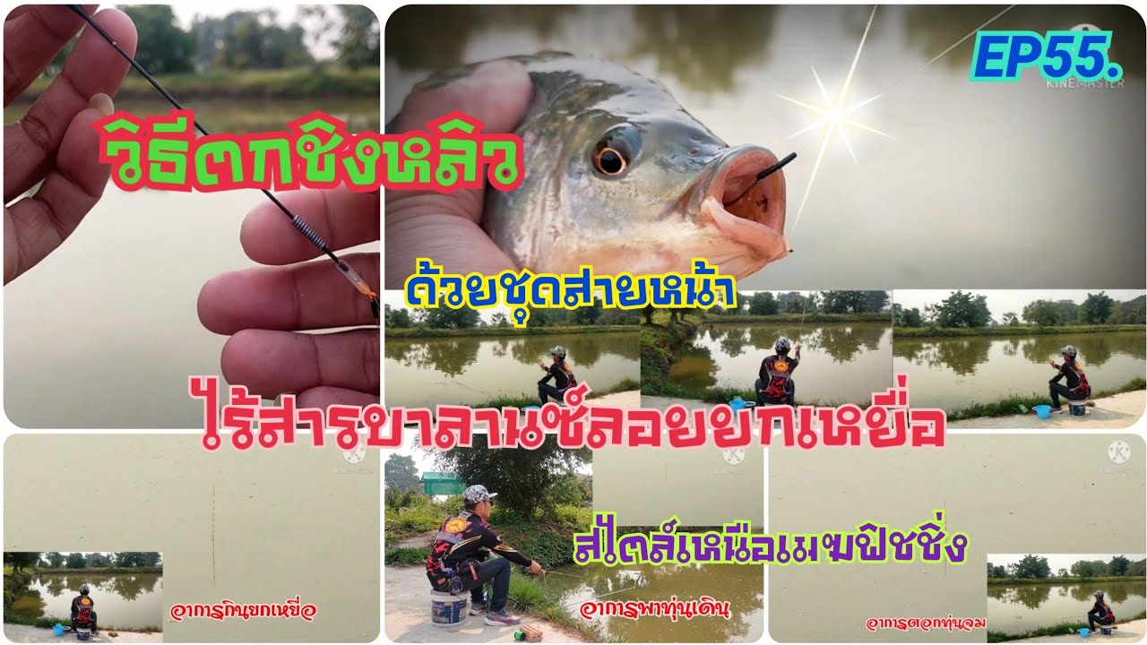 วิธีตกชิงหลิว ไร้สารบาลานซ์ลอยยกเหยื่อ สไตล์เหนือเมฆฟิชชิ่ง