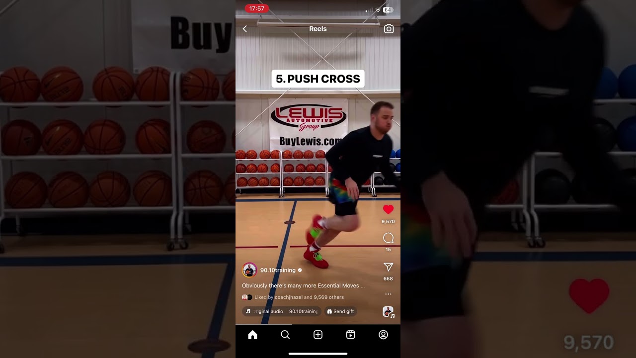 Ball handling - 12 moves (90:10)