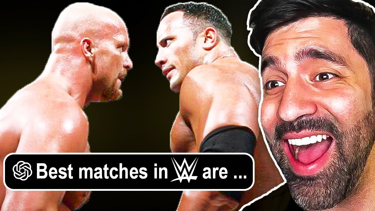 ЛУЧШИЕ МАТЧИ WWE ВСЕХ ВРЕМЁН ПО МНЕНИЮ ИИ