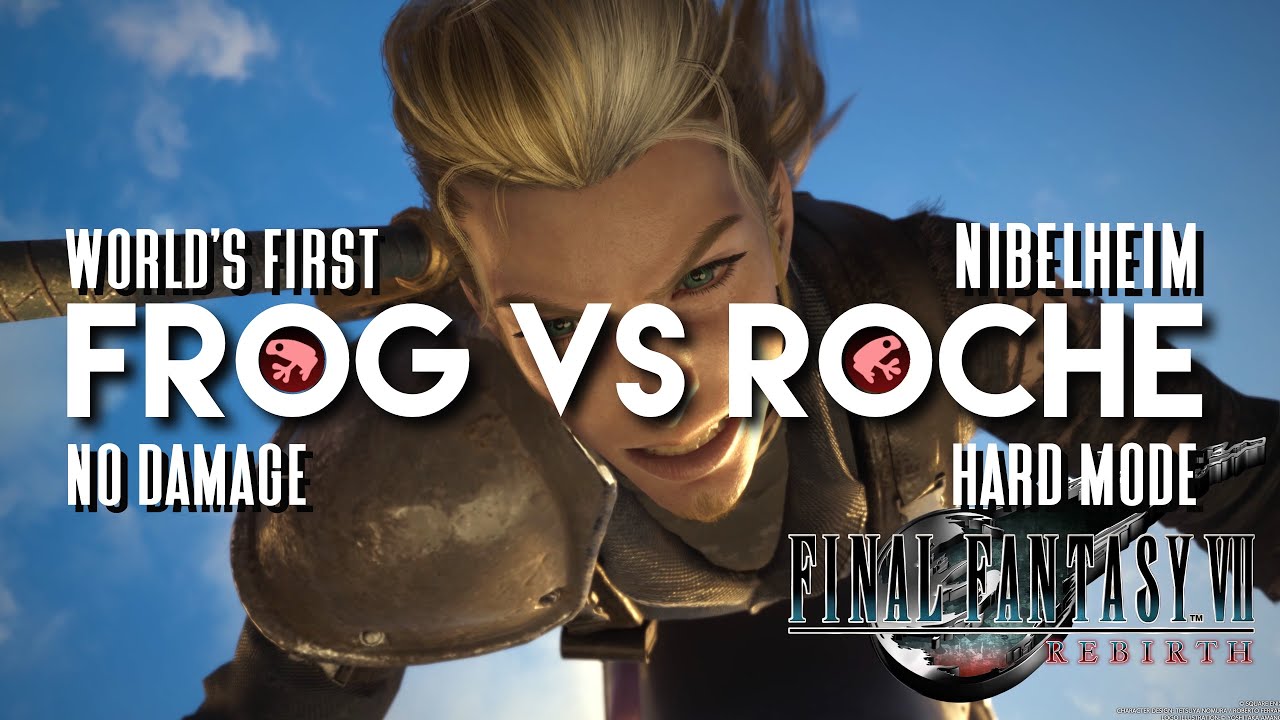 Frog vs Roche (World's First, No Damage, Hard Mode)