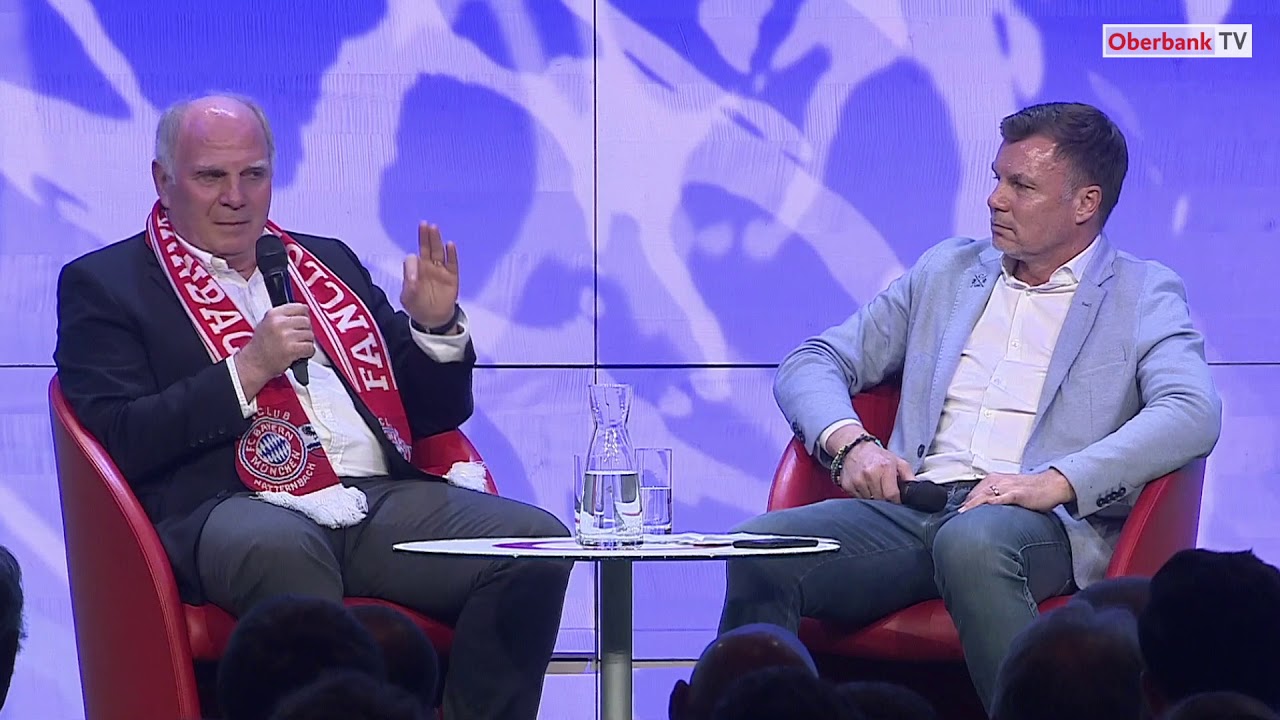 Oberbank Sport-Talk mit Uli Hoene&szlig; und Thomas Helmer