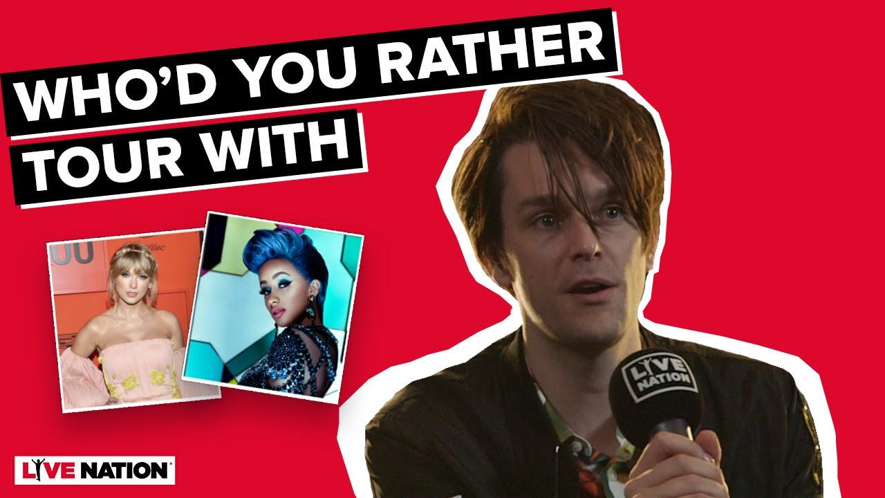 Dallon Weekes of IDKHOW - Who'd You Rather Tour With