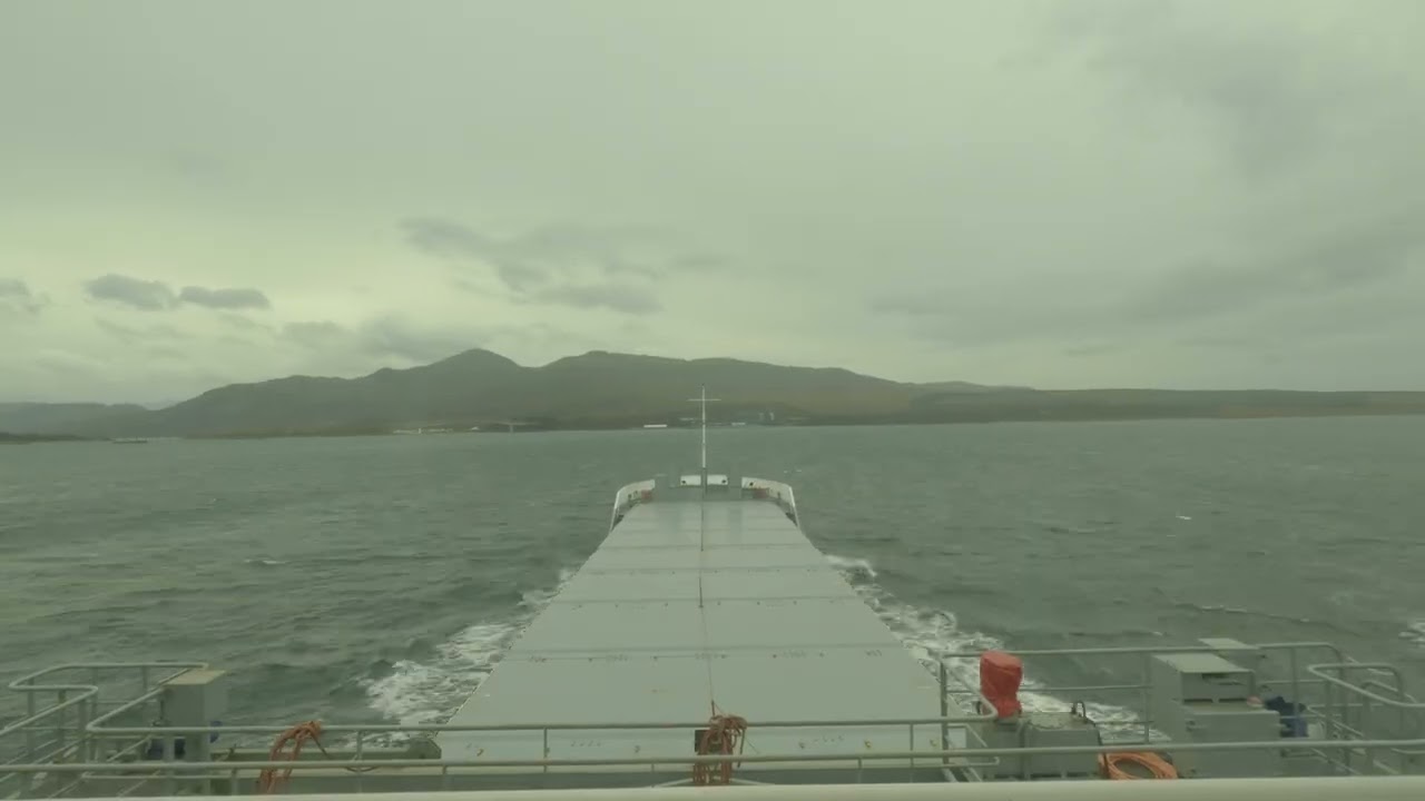 MV. Cederborg | Timelapse | 4K | Passing Skye Bridge and Sound of Sleat, Scotland