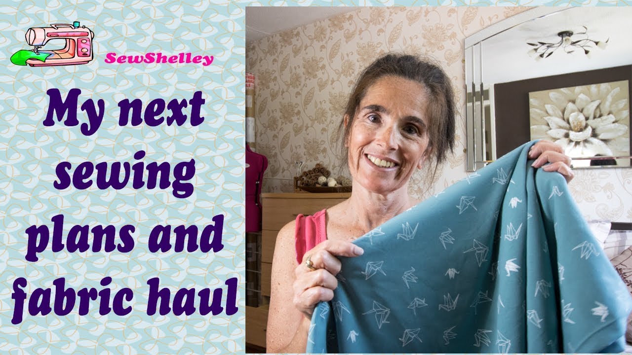 August sewing plans and fabric haul