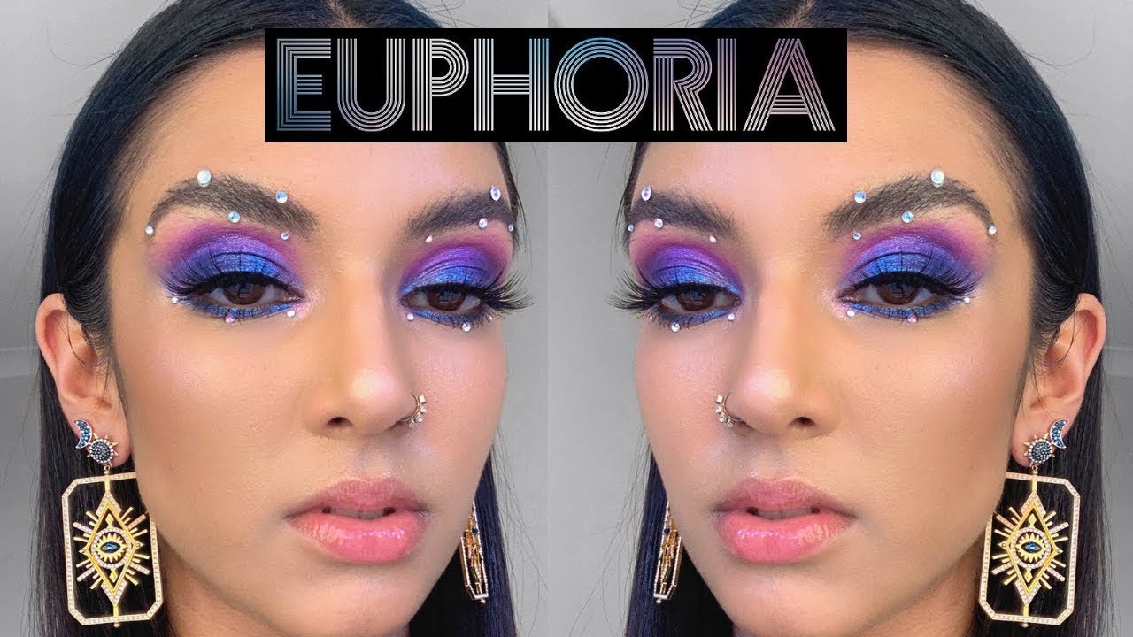 EUPHORIA INSPIRED MAKEUP TUTORIAL | Rowi Singh