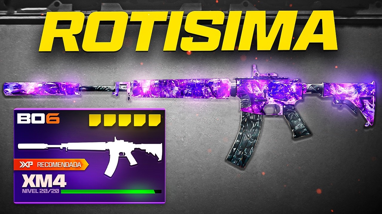 El MEJOR ARMA para EMPEZAR en BLACK OPS 6...😍| ​la MEJOR CLASE de la XM4 en WARZONE