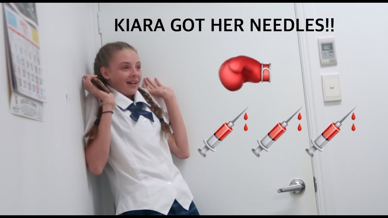 KIARA GOT HER NEEDLES! 💉💉💉  || The McInnes Sisters