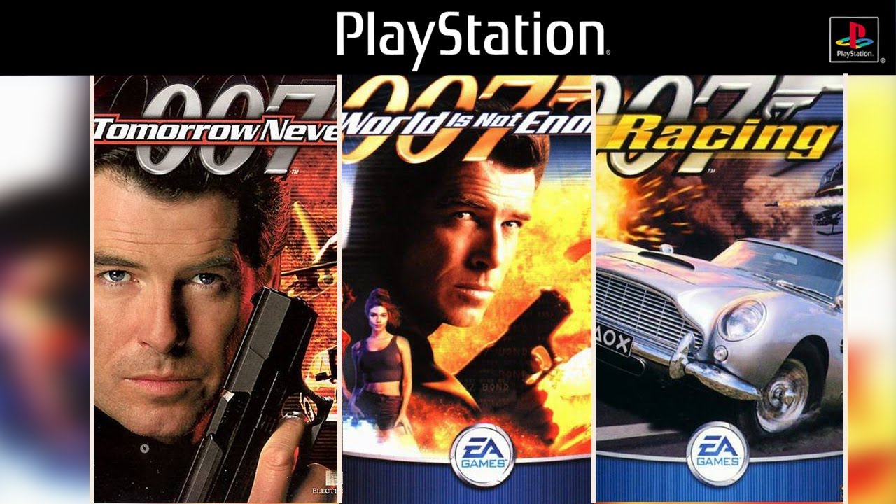 James Bond 007 Games for PS1