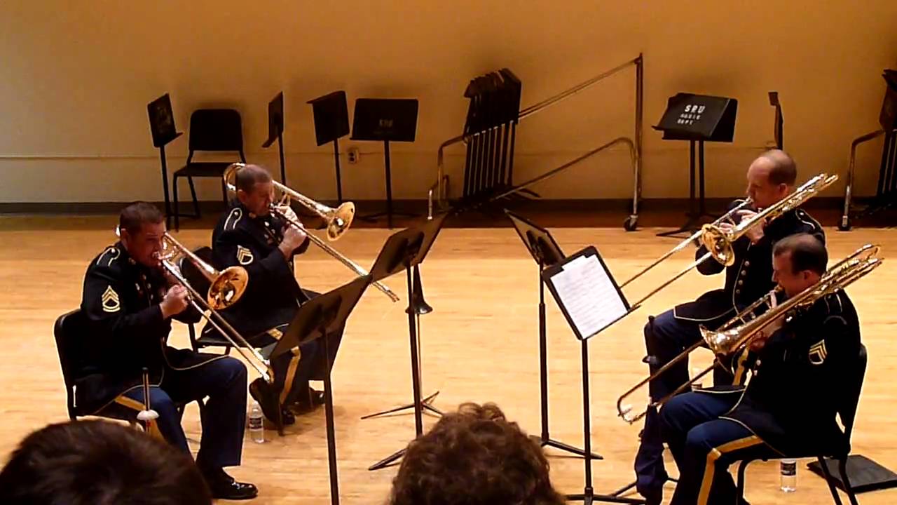 Army Field Band Trombone Quartet-