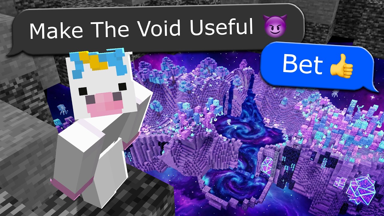 I Coded A World Underneath Bedrock In Minecraft