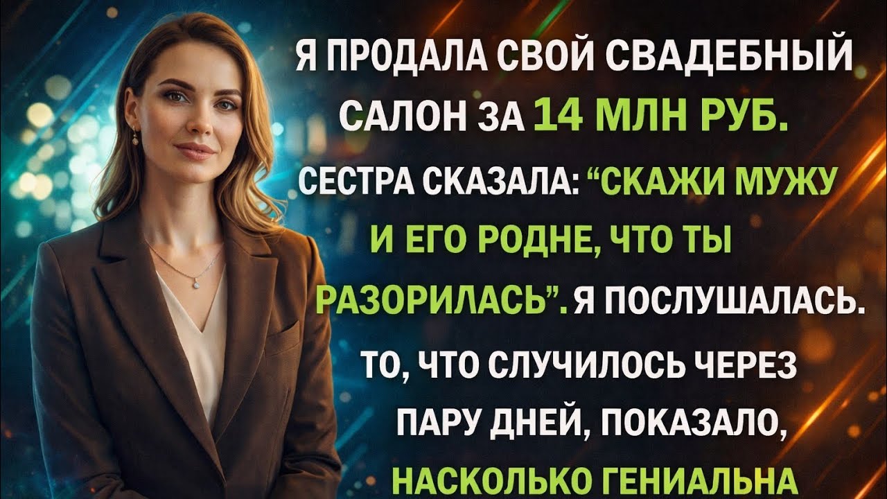 Сестра сказала: 
