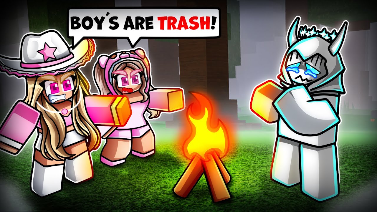 Toxic Girls Clan HATED Boys, So I Got Revenge... (99 Nights in the Forest)