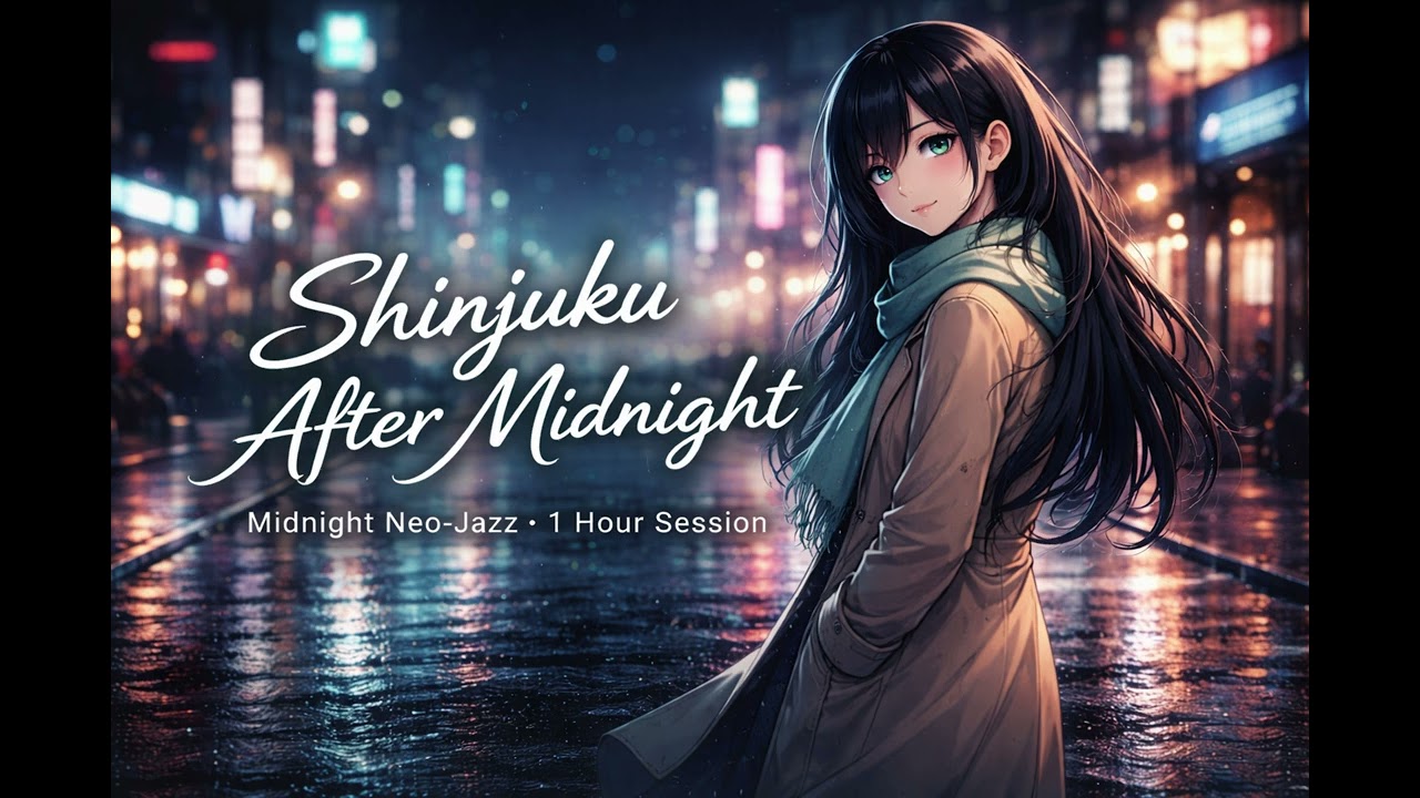 Shinjuku After Midnight - Midnight Neo Jazz Playlist (1 Hour Jazz)