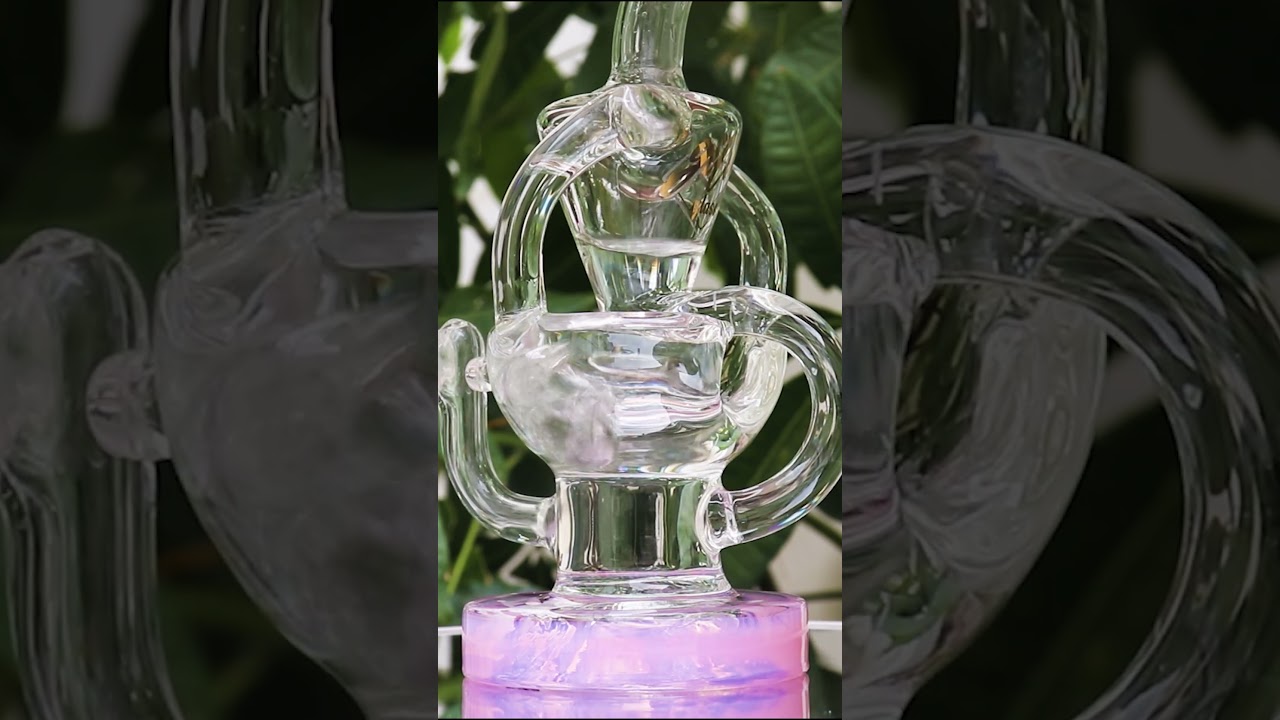 Gili Glass Mini Recycler Bong Funtion Review Gili 708