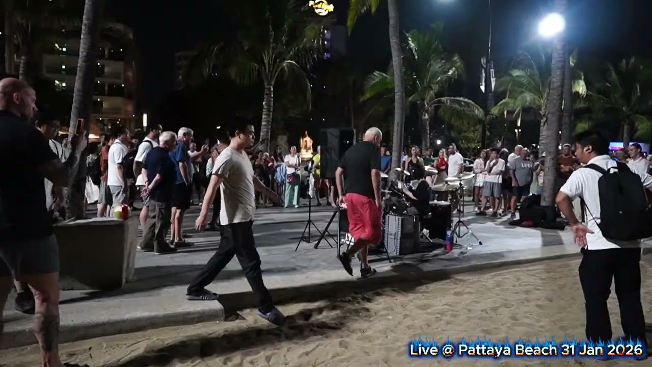 Live @ Pattaya Beach 31 Jan 2026