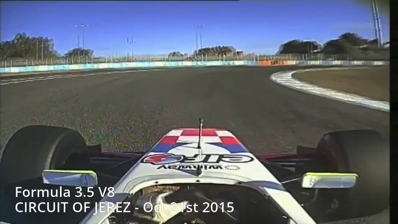 Formula V8 3.5 - Circuito de Jerez Onboard Lap with Louis DELETRAZ