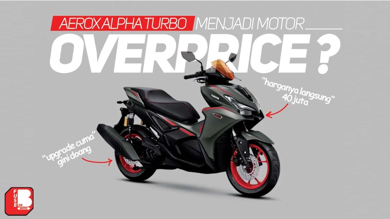 Aerox Turbo | Upgrade Gini Doang Harganya Langsung 41 JT ++ |  Aerox  Turbo Motor Over Price??