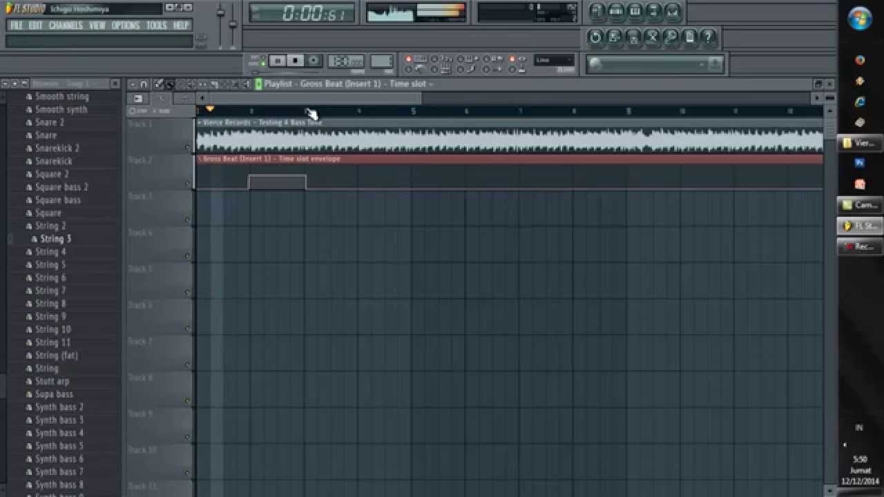 Vierce Creative Tutorials : How to automation clip using grossbeat in FLStudio