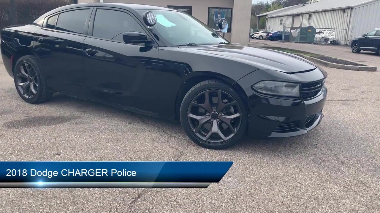 2018 Dodge CHARGER Police For sale at Performance Select Cars in Covington Kentucky