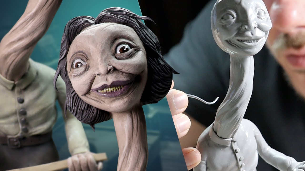 Скульптурируем УЧИТЕЛЯ из Little Nightmares II