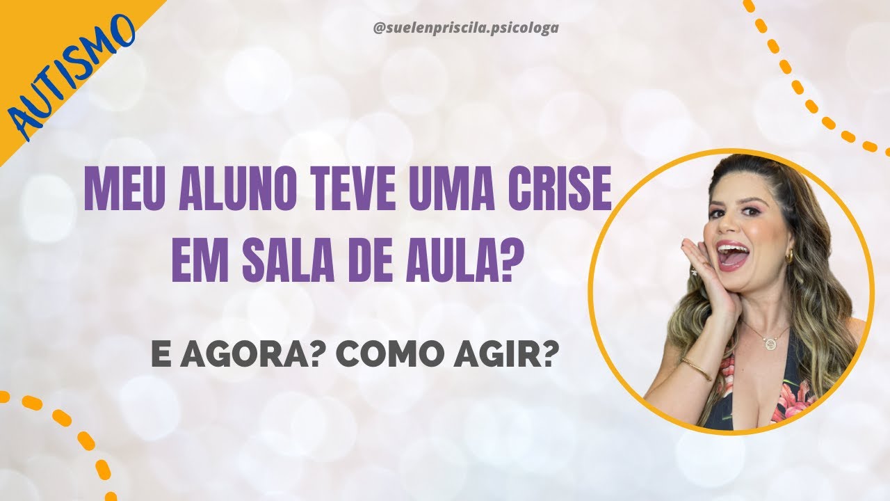 Meu aluno teve uma 