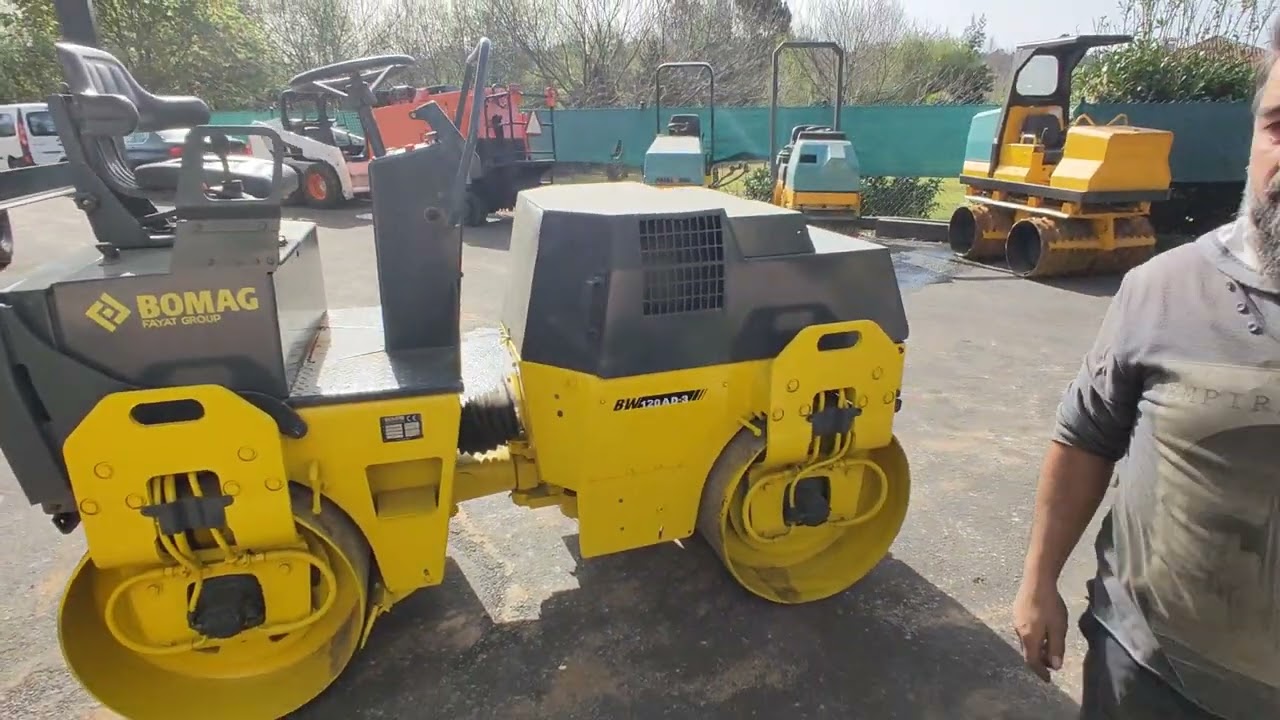 Rodillo compactador Bomag BW120AD 3 en Danarte.es
