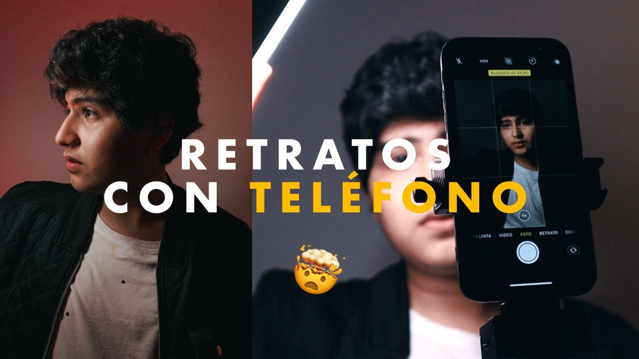 Como hacer FOTOS de ESTUDIO con CELULAR (fácil) 📱🔦