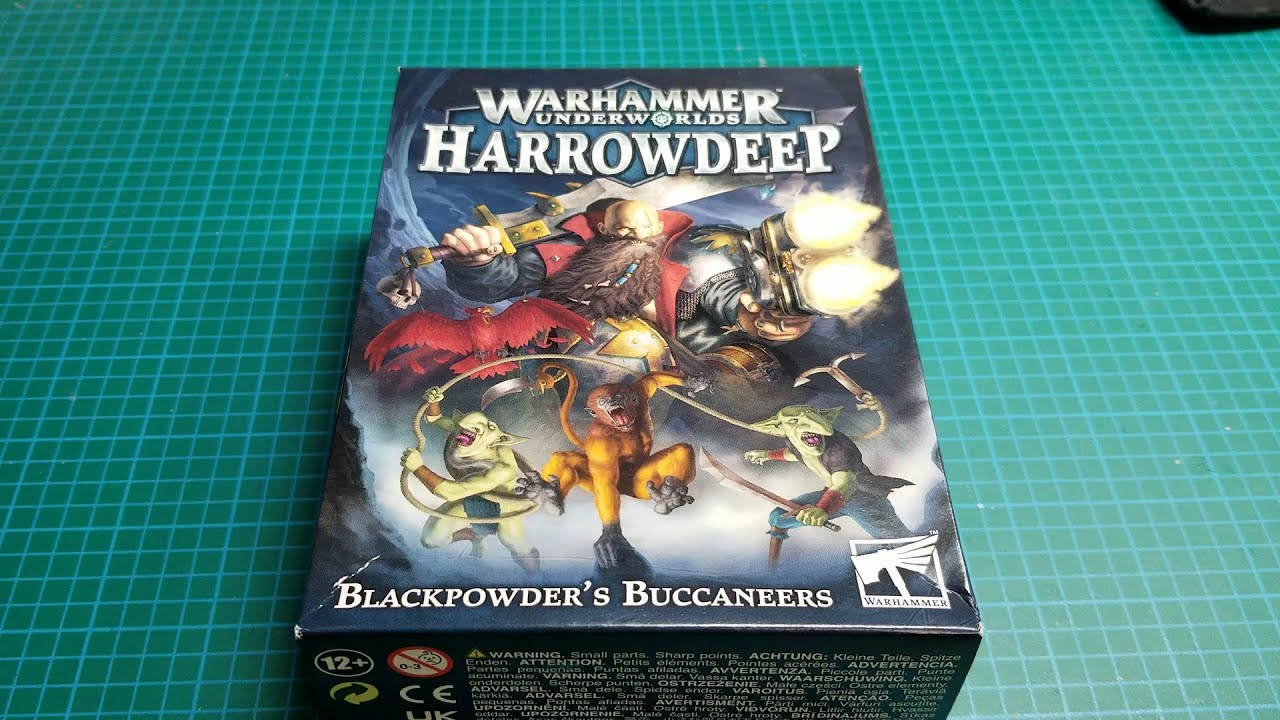 Warhammer Underworlds - Blackpowder's Buccaneers Unboxing & Review