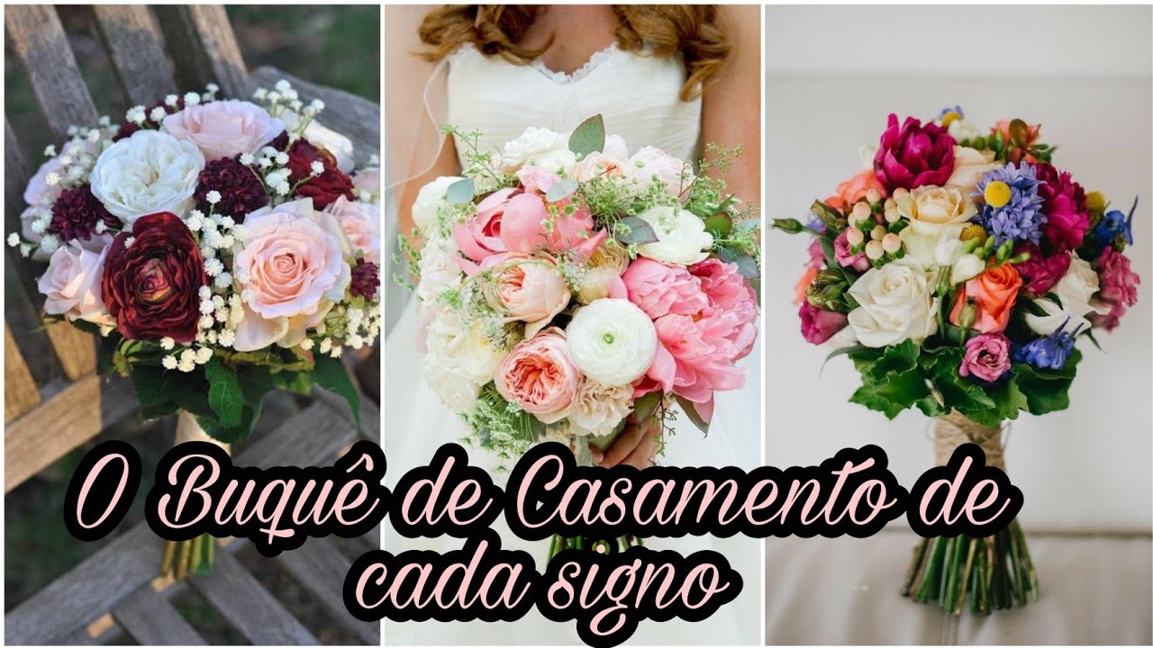 O BUQUÊ DE CASAMENTO DE CADA SIGNO - MUNDO DOS SIGNOS