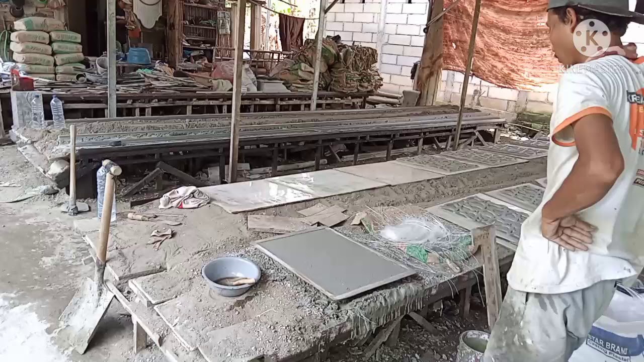 CARA MEMBUAT BATU ALAM METODE CETAK