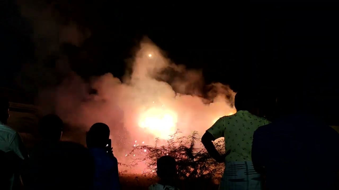 Lord Perumal Temple Festival | Crackers