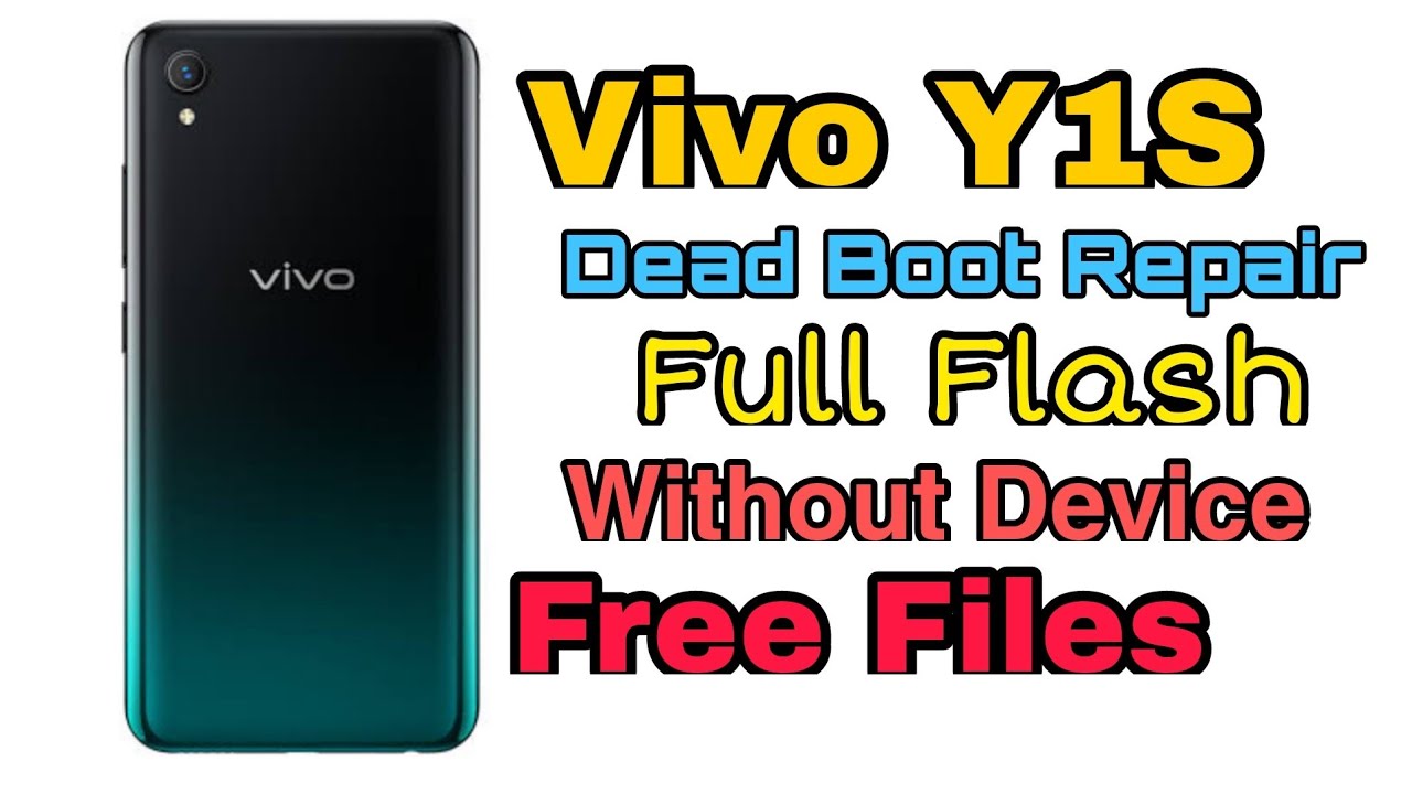 How To Full Flash Vivo Y1S PD2014F Dead Boot Fix Hang on Logo Lock Remove With Free SP Flash Tool